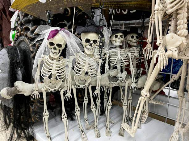 istock Holiday goods for Halloween in the store 1434503500
