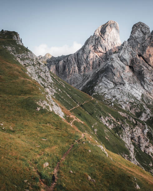 istock Hiking to Mondeval, Dolomites, Italian Alps, Italy 1434512302