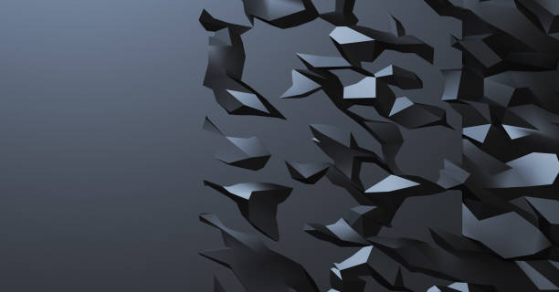 istock Abstract background of polygons on background 1434513327