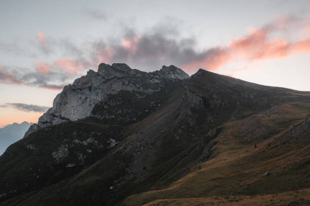 Sunset in Dolomites, Italian Alps, Italy