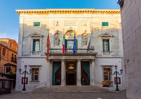 Phoenix theater (Gran Teatro La Fenice) in Venice, Italy