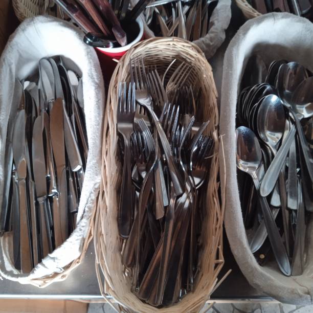 istock cutlery or silverware for eating food 1434519302
