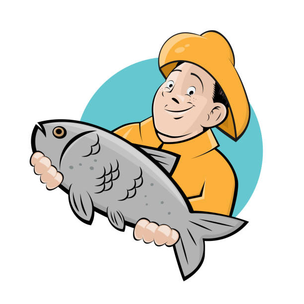 8,200+ Cartoon Fisherman Stock Photos, Pictures & Royalty-Free