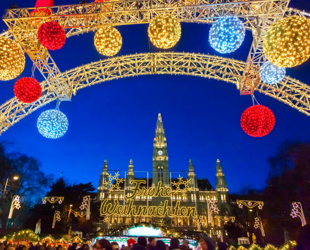 istock Christmas market in Vienna 1434523448