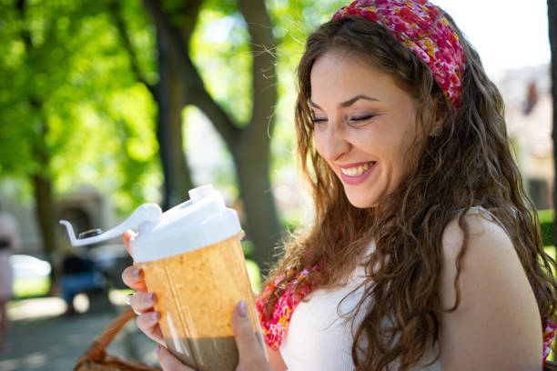 istock Beautiful woman, summer time 1434529082