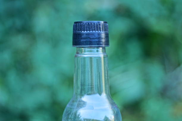 istock part of one plastic white empty bottle closed with a black cork 1434536582