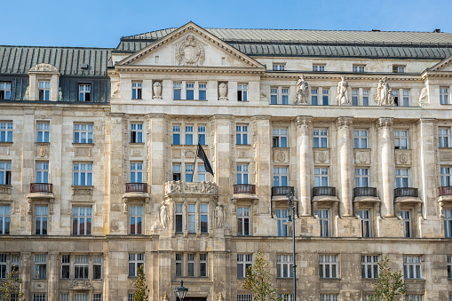 Hungarian Ministry of Finance at Jozsef Nador Square - Budapest, Hungary