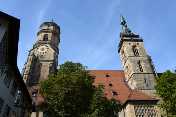 istock Stiftskirche Collegiate church in downtown Stuttgart 1434542912