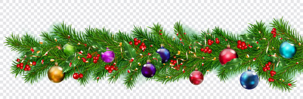 istock Christmas decoration with New Year symbols 1434546427