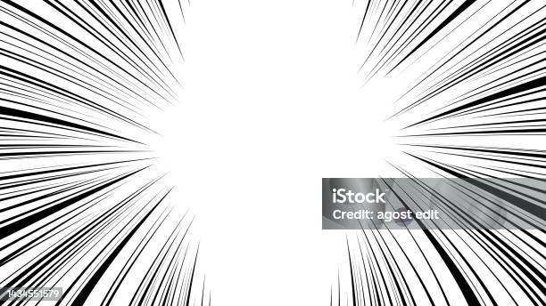 Emphasis Line Pattern Background Concentrated Line Effect Line Emphasis Line Stock ...