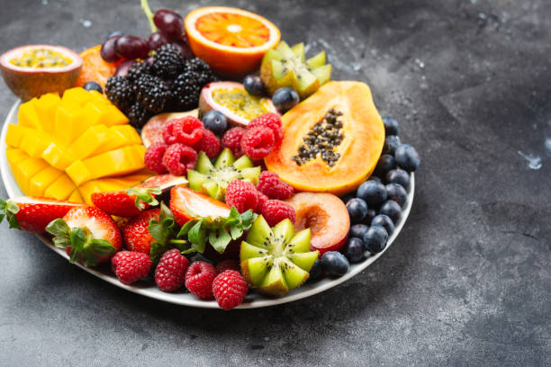 istock Delicious rainbow fruits 1434558706