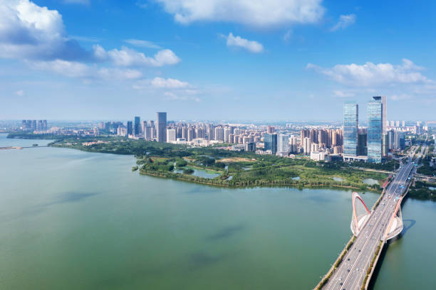 istock Panoramic picture of China nanchang 1434590352