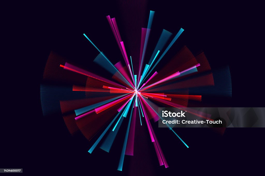 Abstract Exploding Formation Explosionional Abstract Background Stock Illustration - Download Image ...