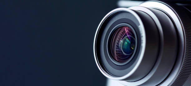 istock Professional Photo lens with reflection closeup 1434617460