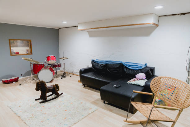 istock Basement Family Room Clean and Empty Space 1434620860