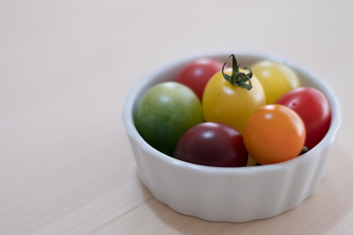 colorful cherry tomato image