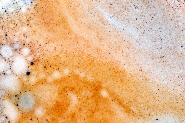 istock The surface of coffee foam. 1434637134