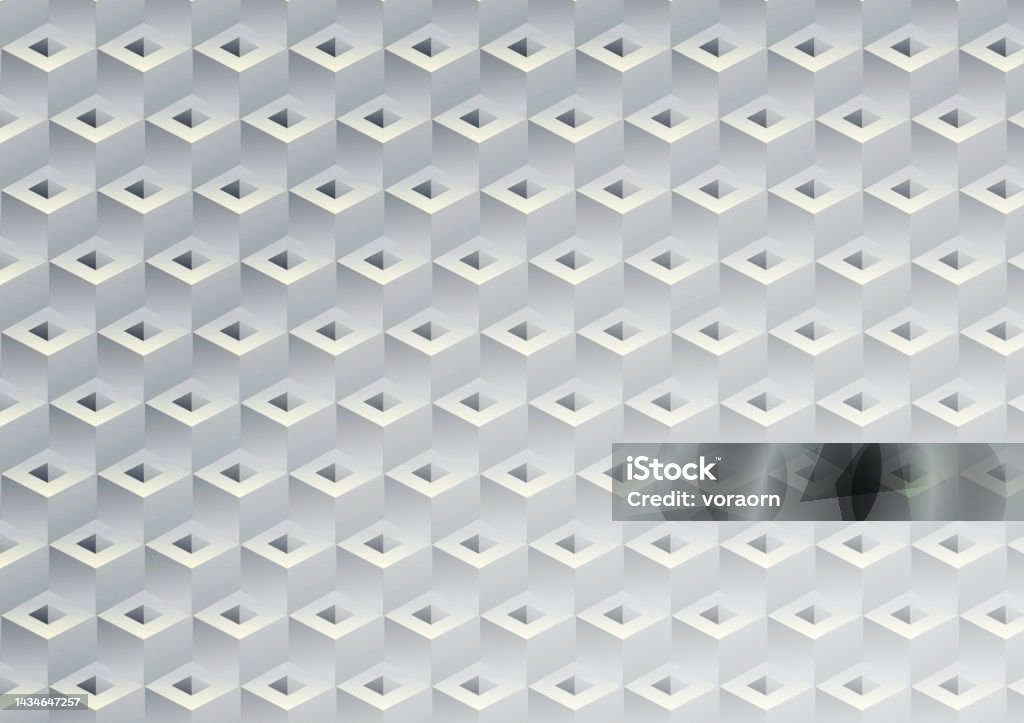 Pattern In Grey Grey Geometric Pattern Stock Illustration - Download Image Now ...