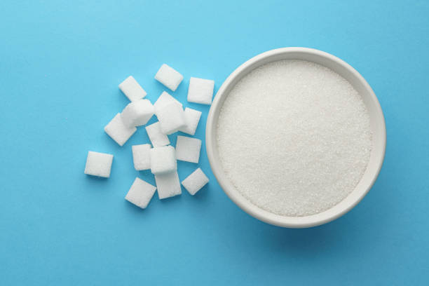 Açúcar branco - foto de acervo