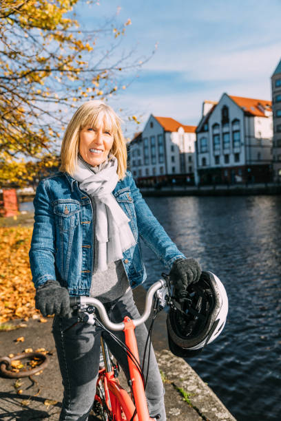 istock Autumn cycle at Leith, Edinburgh, Scotland 1434653140