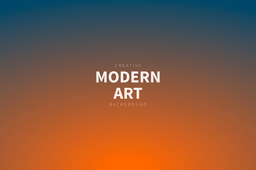 Modern and trendy abstract background with a defocused and blurred gradient, can be used for your design, with space for your text (colors used: Orange, Brown, Gray, Blue). Vector Illustration (EPS10, well layered and grouped), wide format (3:2). Easy to edit, manipulate, resize or colorize.