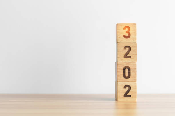 istock 2023 year block on table background. goal, Resolution, strategy, plan, start, budget, mission, action, motivation and New Year concepts 1434680024