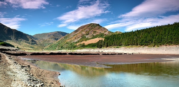 Low water and the Rigg of Haweswater