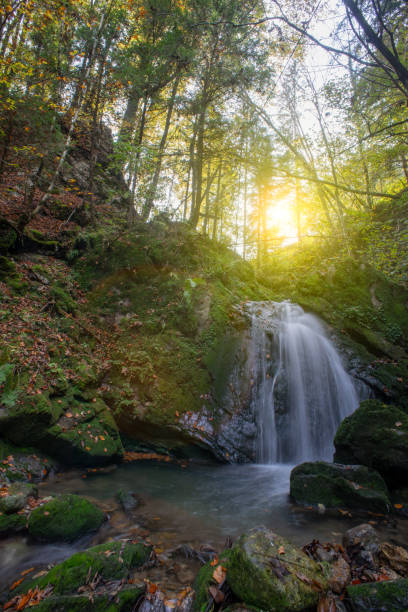 istock Water cascade in the mountain 1434685999