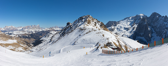 Arabba lies in Venetien, Belluno, Italy