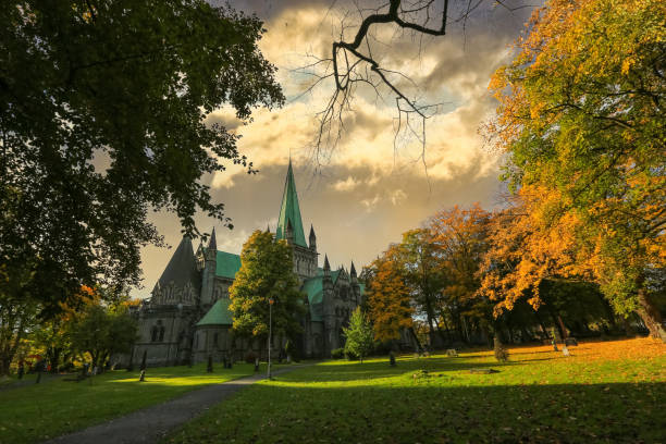 istock The cathedral Nidarosdomen, Trondheim 1434687154