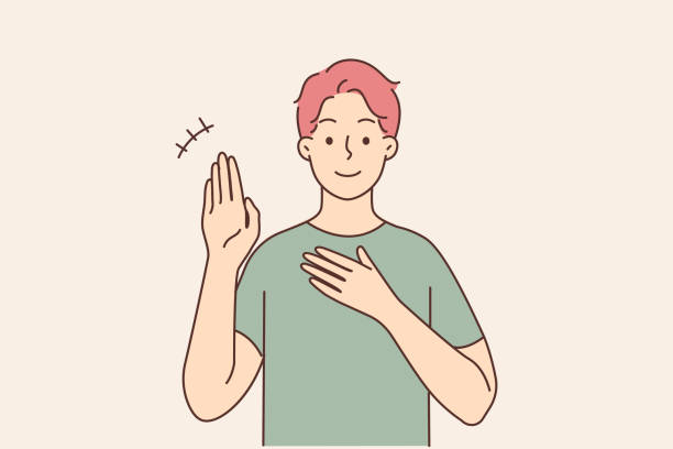 Male Sign Language Image 170+ Deaf Man Sign Language Stock Illustrations, Royalty-Free Vector ...