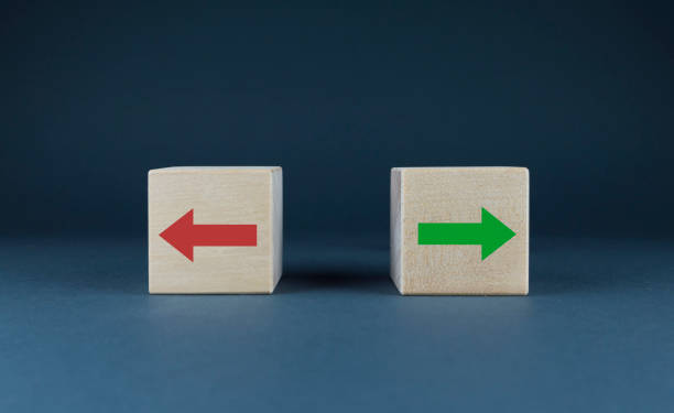 istock Concept of right or wrong way or decision 1434698909
