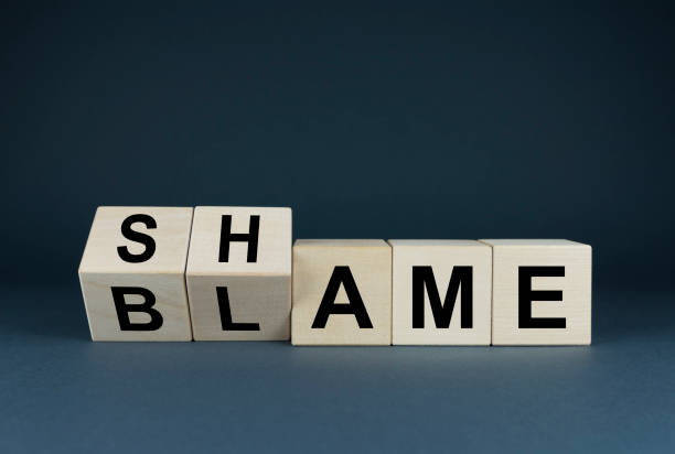 istock Blame or shame. Concept of social problems 1434698934