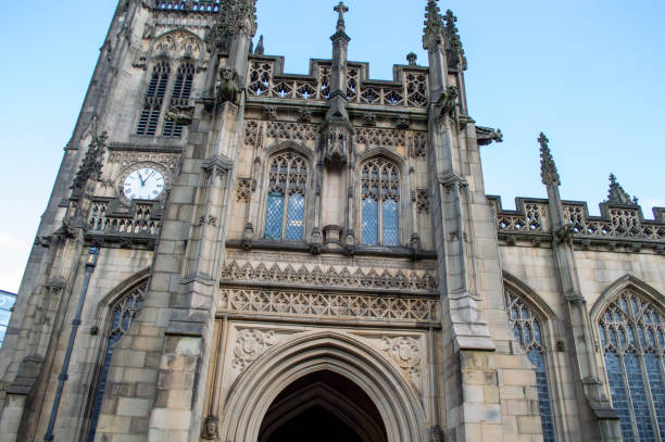 istock Closeup View of Manchester Cathedral 1434703870
