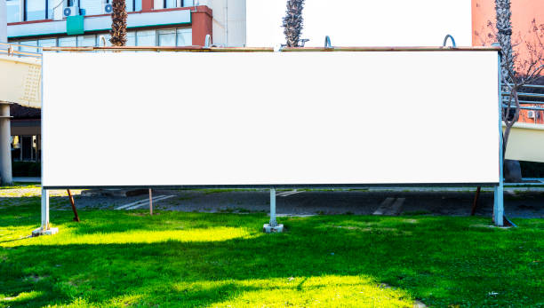 istock Large blank big billboard for outdoor advertising. 1434714258