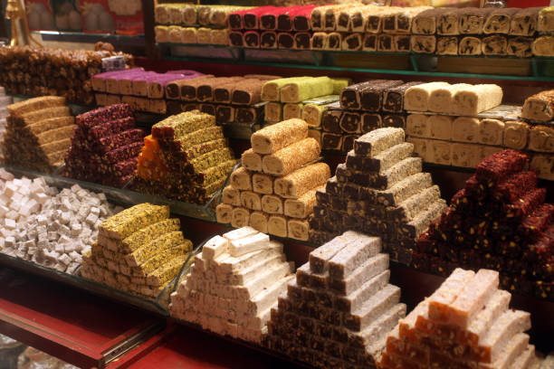 istock Turkish delights in different flavors 1434724997