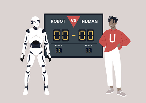 Artificial intelligence versus human brain, a technological competition
