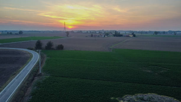 istock scenic aerial view of rural fields in Emilia Romagna Italy 1434730988