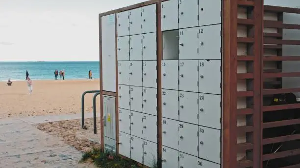 Beach Entrance Locker
Deposit Boxes for Temporary Storage of Keys Small Personal Items