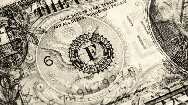 istock Close up of  Us Dollars 1434735006