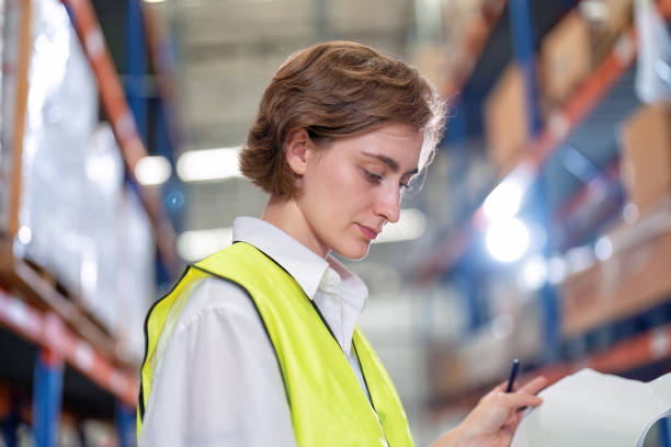 istock Group of worker working in warehouse 1434740088