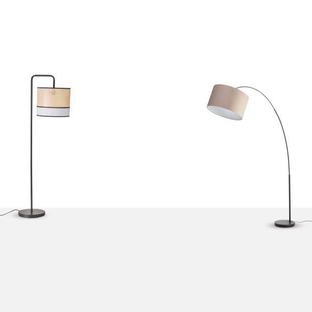 istock floor lamp isolated on white background with clipping path 1434763756