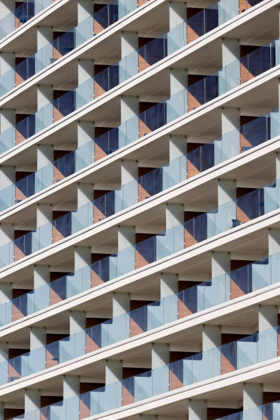 istock Balconies in modern apartment building 1434767894
