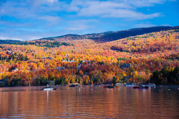 istock Lake around Mont-tremblant resort 1434768813