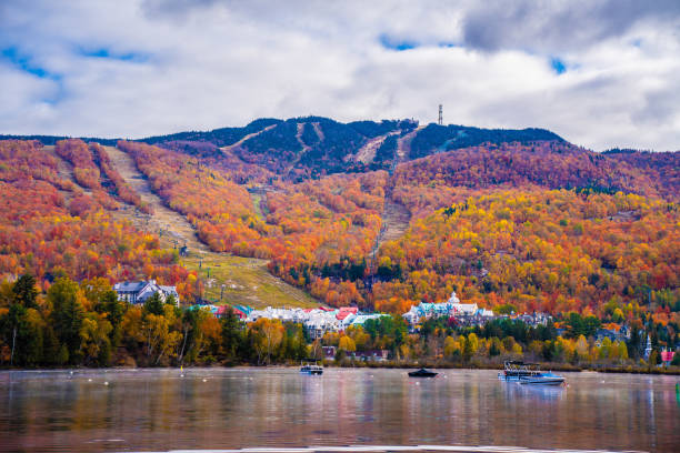 istock Lake around Mont-tremblant resort 1434769300