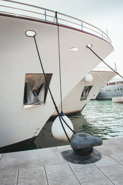 istock Detail of a moored ship 1434772330