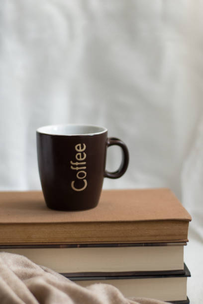 istock Ideal coffee break with good books, cozy environment. 1434773692