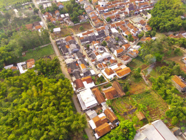 istock Aerial densely populated area in eastern Bandung - Indonesia 1434779320