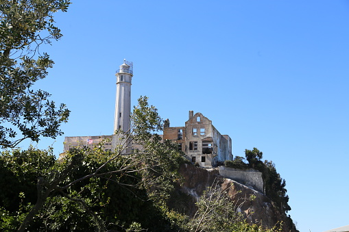 Alter Leuchtturm auf Insel