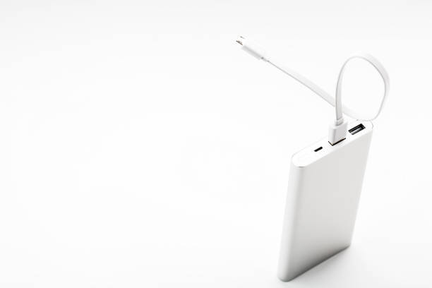 istock Power bank for charging mobile devices and gadgets on a white background 1434803663
